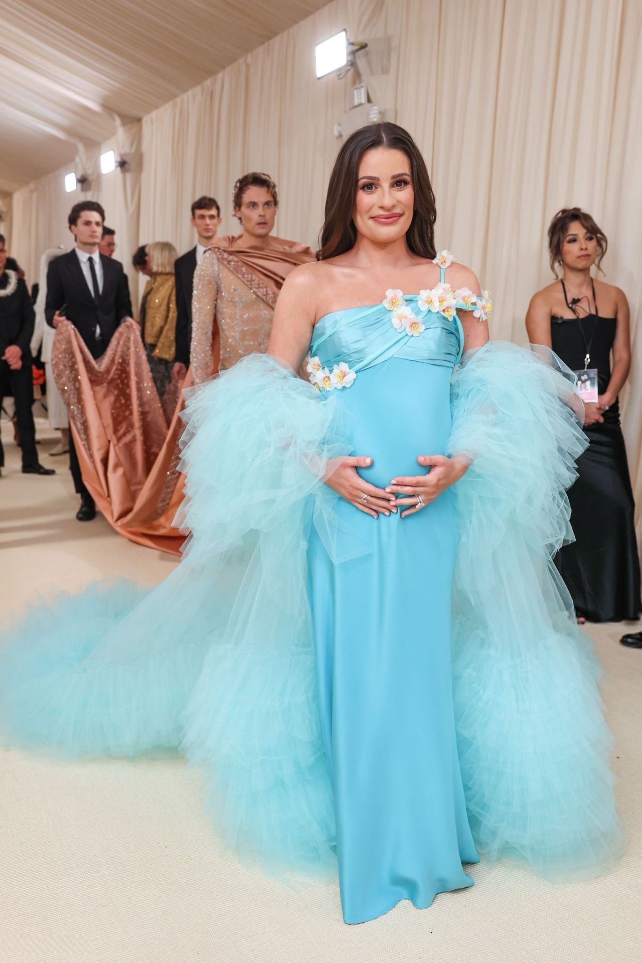 Lea Michele at Met Gala 2024 in New York City2